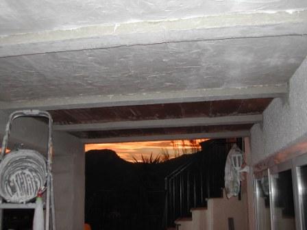 stucken terras vakantiehuis jalon zonsondergang